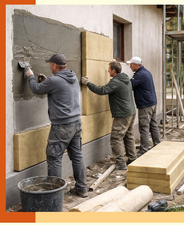 Утепление частного дома в Волхове — тепло, экономия и надежность